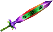 Render of the Great Fairy's Sword from Majora's Mask 3D