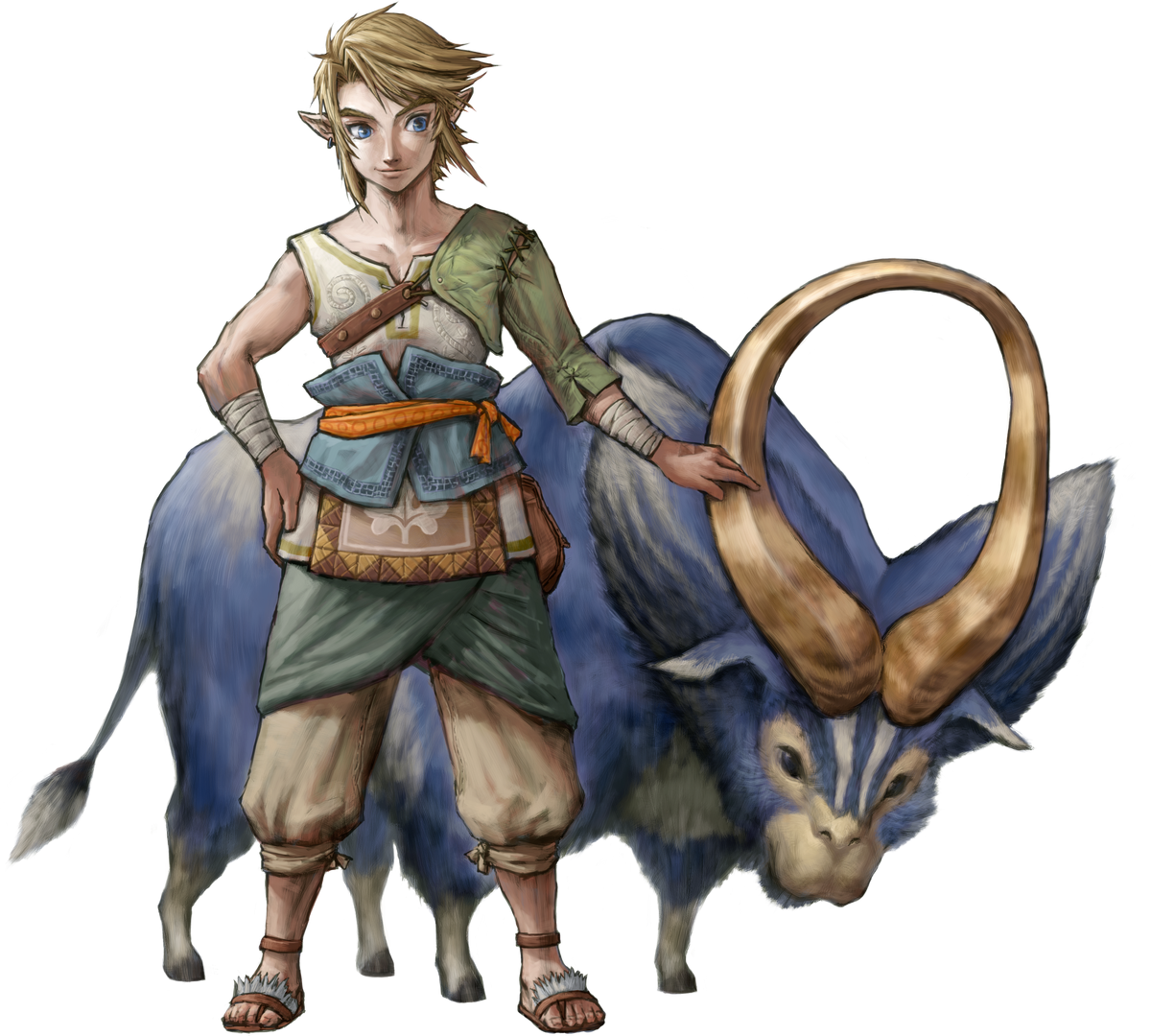 File - Linkdog - Zelda Wiki - Twilight Princess Link Dog - 255x519