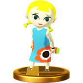 Aryll Trophy from Super Smash Bros. for Wii U