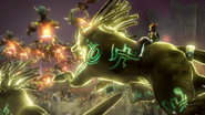 Hyrule Warriors Twili Midna Riding her Giant Twilight Wolfos (Mirror combo)