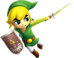 Link Épée Bouclier HWL