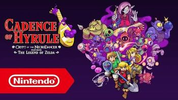 Cadence of Hyrule Crypt of the NecroDancer featuring The Legend of Zelda - Tráiler del E3 2019