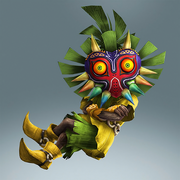 Hyrule Warriors Legends Skull Kid Standard Outfit (Koholint - Deku Scrub Recolor)