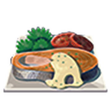 Hearty Salmon Meuniere Zeldapedia Fandom Bake until salmon is cooked through, about 12 to 15 minutes. hearty salmon meuniere zeldapedia