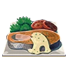 Breath of the Wild Food Dishes Salmon Muenière (Icon)