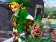 Link e Tingle nell'arena della Great Bay