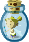 Une Fée en bouteille dans The Wind Waker.