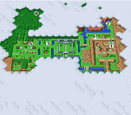 Territoires visitables au cour de la deuxième semaine.