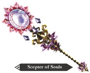 Promotional Render of the Scepter of Souls from Hyrule Warriors