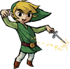 Link et la Baguette du Vent