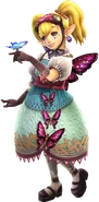 Render of the Goddess Butterfly and Agitha
