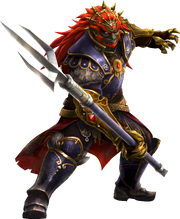 Ganondorf Trident Artwork HWL