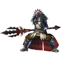 Render of Ganondorf in his Standard Armor (Boss) from Hyrule Warriors
