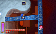 Hardhat Beetle rojo en A Link Between Worlds.