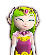 Portrait de Zelda Cartoon dans Legends