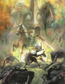Ilustração de Twilight Princess.