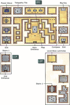 Map of the Desert Palace