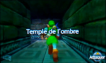 Entrée dans le Temple de l'Ombre dans Ocarina of Time 3D