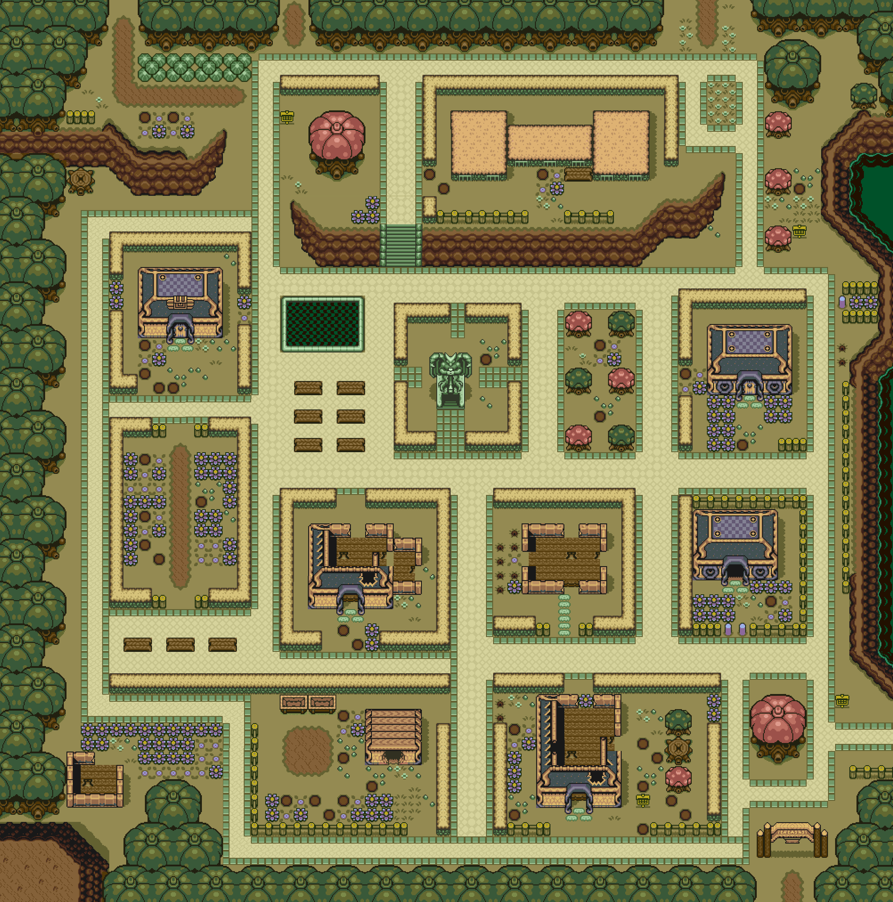 The Legend of Zelda: A Link to the Past/Kakariko Village — StrategyWiki