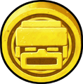 A gold Kinstone from Castor Wilds.