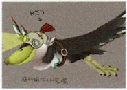 Dessin d'Hyrule Historia d'un Célestrier d'un patrouilleur