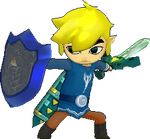 Costume mers de Link cartoon : il porte son pyjama