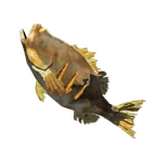 Lubina de Hyrule asada BotW