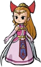 Artwork of Princess Zelda from Four Swords