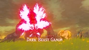 Link confronting Dark Beast Ganon