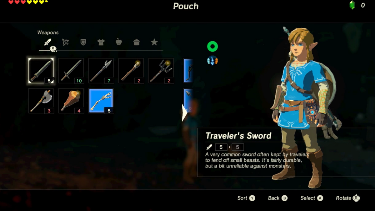 Breath Of The Wild Master Sword BOTW Link To The Past Zelda Weapon Legend  Blade Mini Metal Model