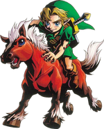 Link and Epona (Majora's Mask)