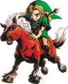 Link and Epona (Majora's Mask)