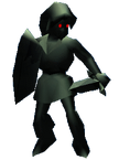 Dark Link dans Ocarina of Time.