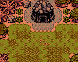 L'entrée du donjon dans le passé