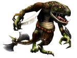 A Lizalfos from Twilight Princess