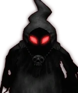 Dark Big Poe wearing a Big Poe Necklace from Hyrule Warriors