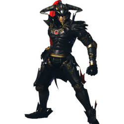 Hyrule Warriors Volga Standard Outfit (Lu Bu Recolor - Twilight DLC)