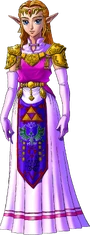 Artwork Princess Zelda as an adult from Ocarina of Time