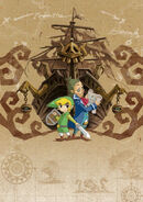 Artwork de Link et Linebeck.