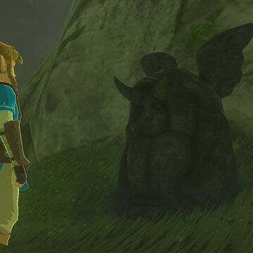 photo Botw Horned Statue horned statue zeldapedia fandom