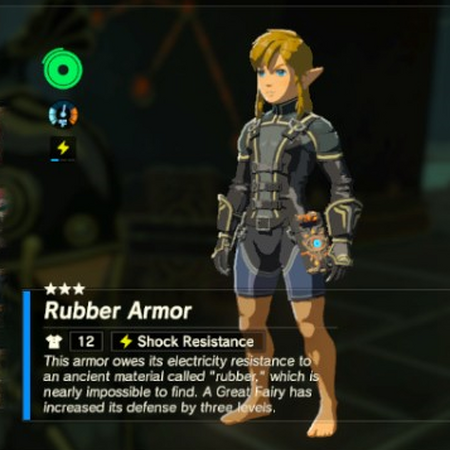 Rubber Armor Zeldapedia Fandom In the southeast, west of faron tower, is a tiny bridge called sarjon bridge. rubber armor zeldapedia fandom