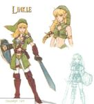 Concept art de Linkle