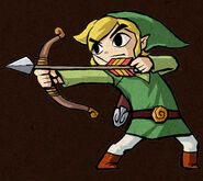 Link with Bow (Four Swords)