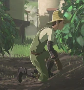 Filip qui travaille.