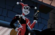 Harley Quinn presentándose