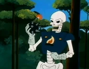 Stalfos en la serie animada.