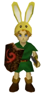 Link Masque du Lapin OOT.png (116 kio) Link portant le masque du Lapin dans Ocarina of Time.