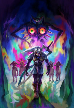 Link Zelda Majora's Mask fanart by Artsy_Luigi -- Fur Affinity