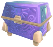 Cofre activado por medio de un Cubo Divino en Skyward Sword.
