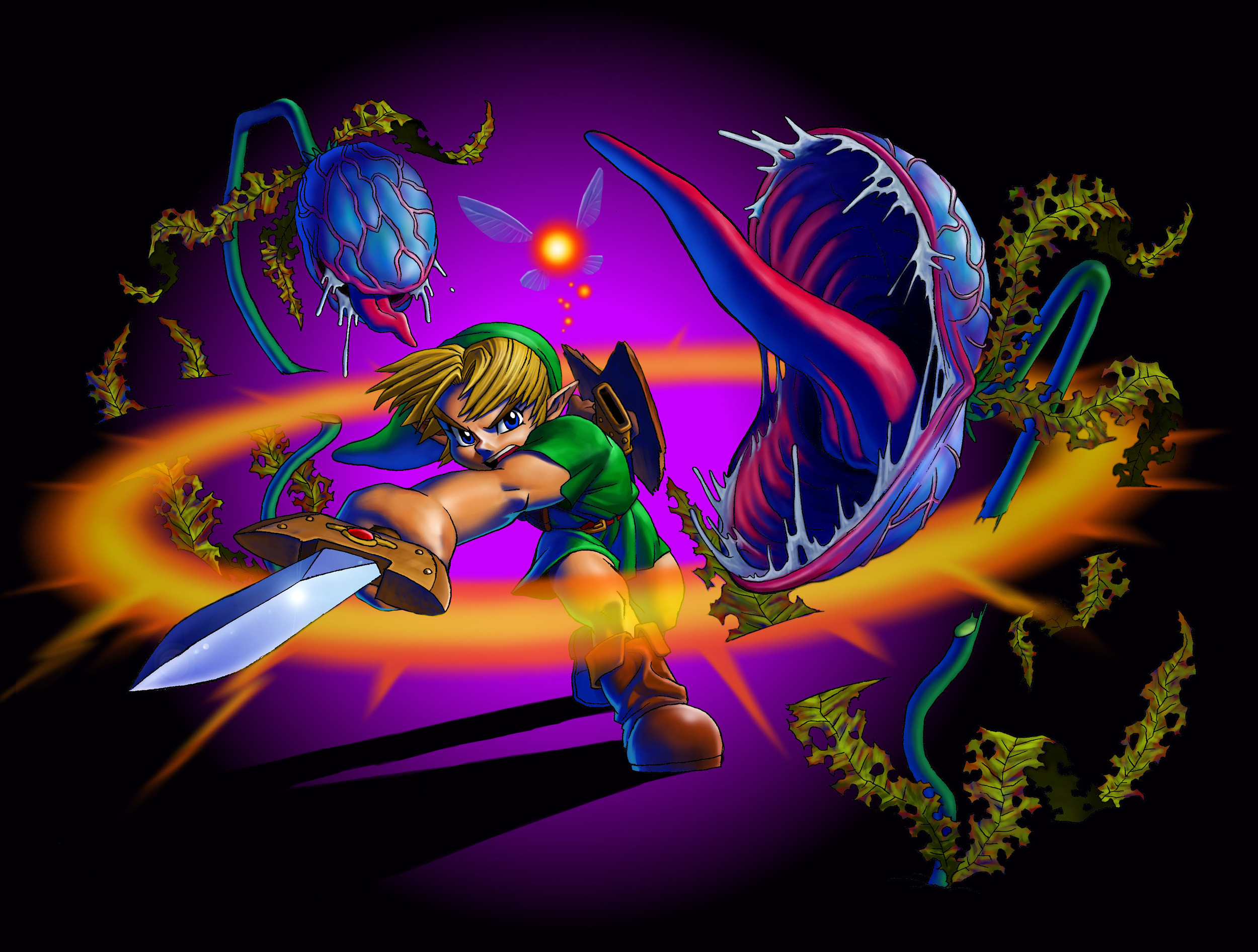 ocarina of time iphone wallpaper